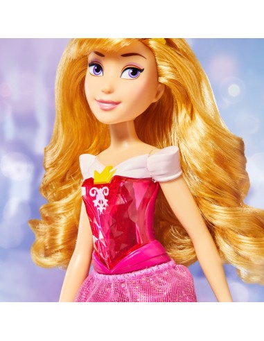 Disney Princess Royal Shimmer - Bambola di Aurora, fashion doll con gonna e accessori, giocattolo per bambini dai 3 anni in su