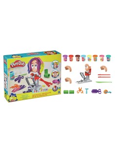 Play-Doh Il Fantastico Barbiere, playset con 8 vasetti di pasta da modellare e accessori, per bambini dai 3 anni in su 2
