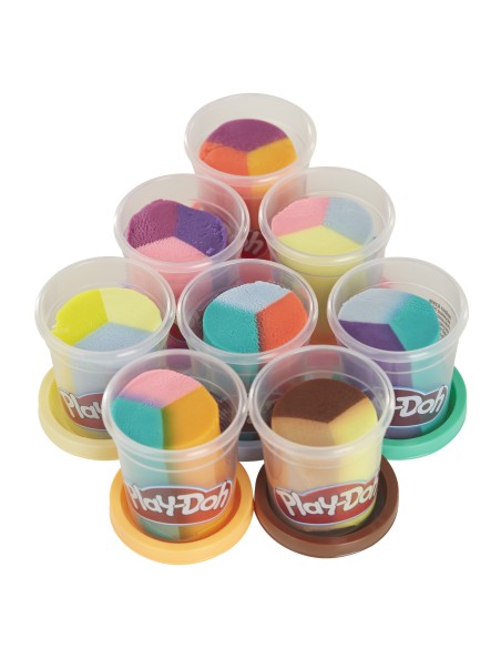 Play-Doh Il Fantastico Barbiere, playset con 8 vasetti di pasta da modellare e accessori, per bambini dai 3 anni in su