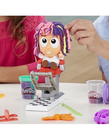 Play-Doh Il Fantastico Barbiere, playset con 8 vasetti di pasta da modellare e accessori, per bambini dai 3 anni in su