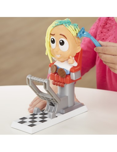 Play-Doh Il Fantastico Barbiere, playset con 8 vasetti di pasta da modellare e accessori, per bambini dai 3 anni in su