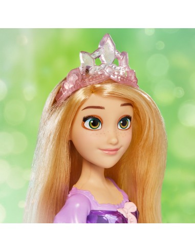 Disney Princess Royal Shimmer - Bambola di Rapunzel, bambola fashion doll con gonna e accessori moda, giocattolo per bambini