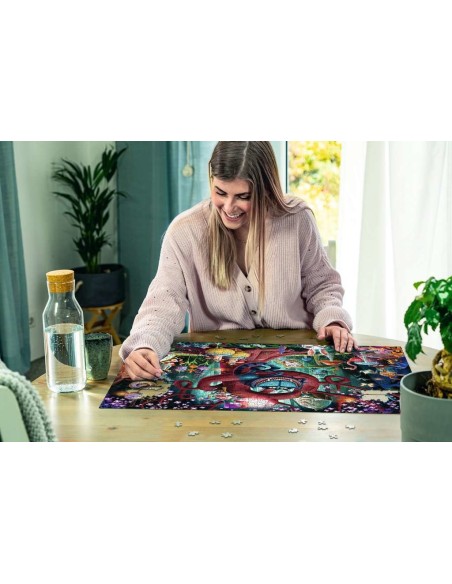 Ravensburger 16456 puzzle 1000 pz Cartoni