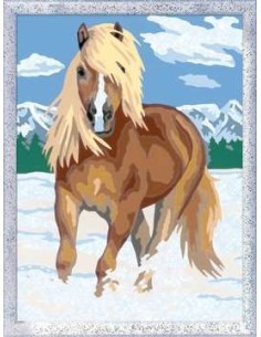 Ravensburger The Royal Horse Colore per kit di verniciatura in base ai numeri 2
