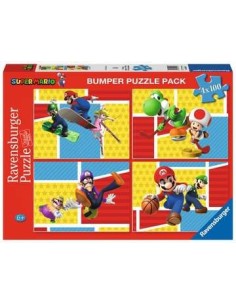 Ravensburger Super Mario Puzzle 100 pz Cartoni