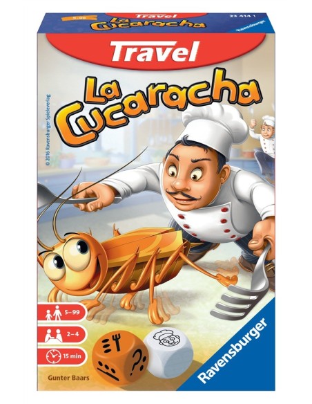 Ravensburger La Cucaracha Travel Gioco da viaggio (23414)