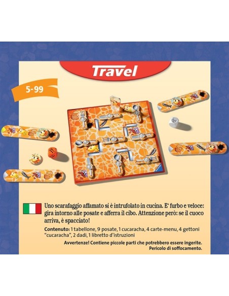 Ravensburger La Cucaracha Travel Gioco da viaggio (23414)