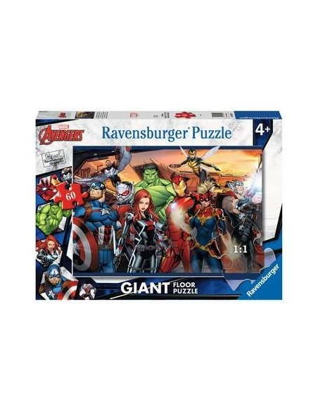 Ravensburger Avengers Puzzle 60 pz Fumetti