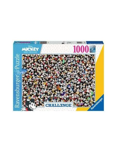 Ravensburger Challenge Mickey Puzzle 1000 pz Cartoni
