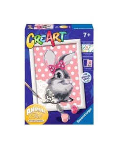 Ravensburger CreArt Cuddly Bunny Colore per kit di verniciatura in base ai numeri