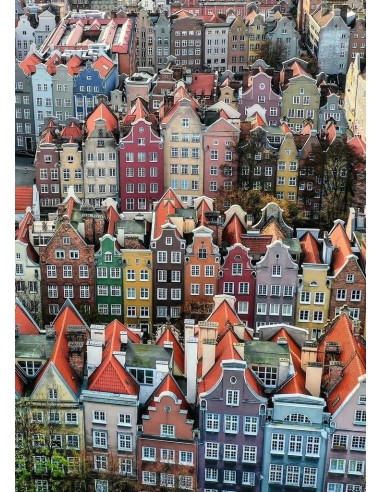 Ravensburger 16726 puzzle 1000 pz Città