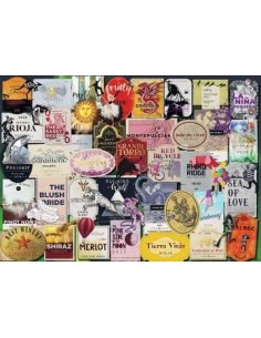 Ravensburger Wine Labels Puzzle 1000 pz Arte 2