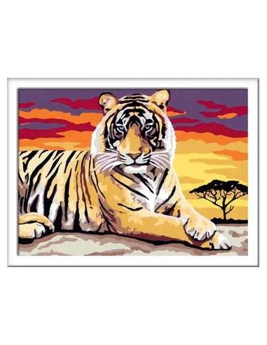 Ravensburger CreArt Majestic Tiger Colore per kit di verniciatura in base ai numeri