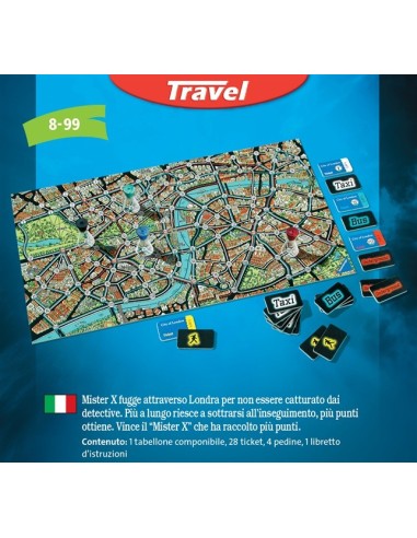 Ravensburger Scotland Yard Travel Gioco da viaggio (23416)
