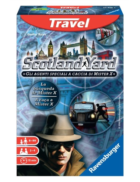 Ravensburger Scotland Yard Travel Gioco da viaggio (23416)