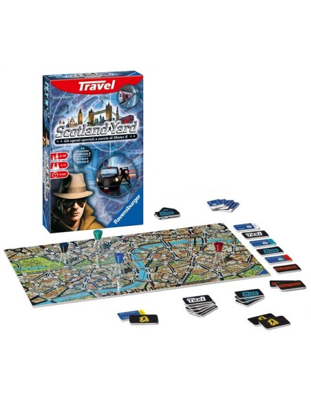 Ravensburger Scotland Yard Travel Gioco da viaggio (23416)