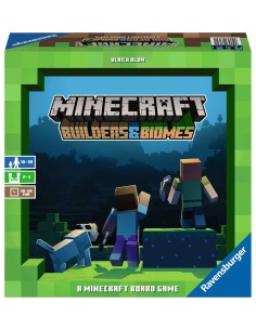 Ravensburger Minecraft Builders & Biomes Gioco da tavolo Con tessere