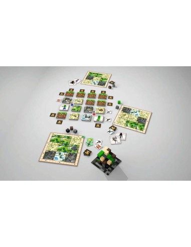 Ravensburger Minecraft Builders & Biomes Gioco da tavolo Con tessere