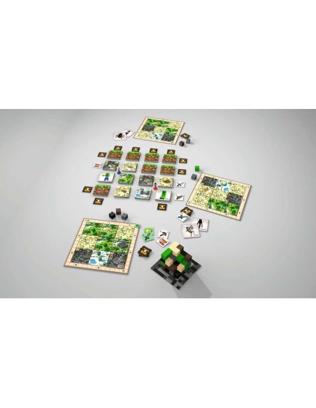 Ravensburger Minecraft Builders & Biomes Gioco da tavolo Con tessere