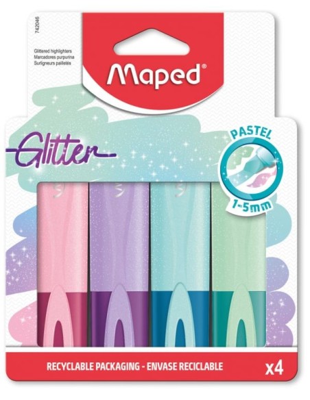 Maped CF4 evidenziatore 4 pz Multicolore
