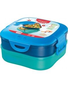 Maped Picnik Set per borsa portapranzo 1,4 L Blu, Verde 1 pz