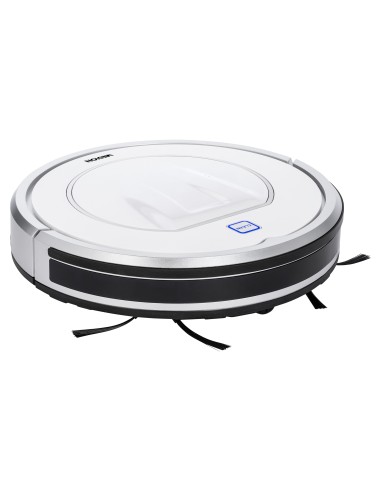 MEDION MD 19100 aspirapolvere robot 0,3 L Senza sacchetto Argento, Bianco