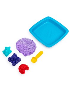 Kinetic Sand | Playset Castelli di Sabbia | Sabbia cinetica con vaschetta | Sabbia magica | Sabbia colorata a sorpresa 454gr | 2