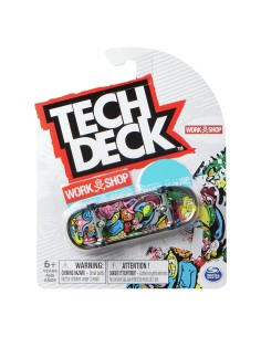 Tech Deck | MINI SKATE FINGER SKATE | fingerskate con grafiche originali, giocattoli per bambini e bambine dai 4 anni