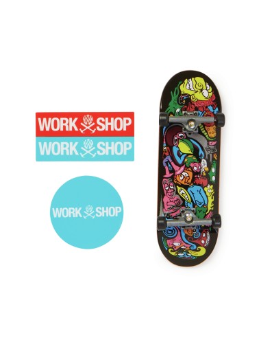 Tech Deck | MINI SKATE FINGER SKATE | fingerskate con grafiche originali, giocattoli per bambini e bambine dai 4 anni