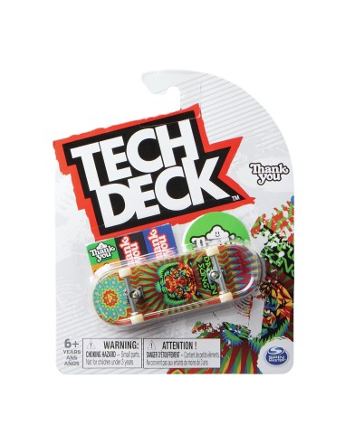 Tech Deck | MINI SKATE FINGER SKATE | fingerskate con grafiche originali, giocattoli per bambini e bambine dai 4 anni