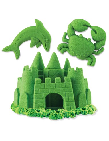 Kinetic Sand |Sabbia colorata | Sabbia cinetica 227gr | Sabbia magica da modellare | Giocattoli per bambini e bambine 3 anni