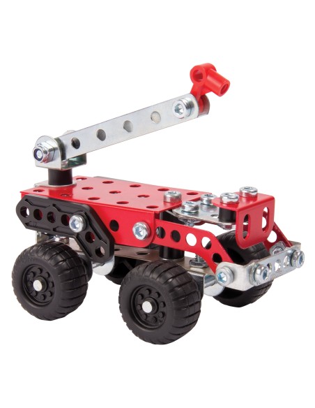 Meccano - Multimodello da 3, Veicoli di Soccorso, kit di costruzioni con 87 pezzi - dagli 8 anni
