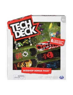 Tech Deck , confezione Premium da 6 Mini Skate, Assortiti e Originali, 6028845