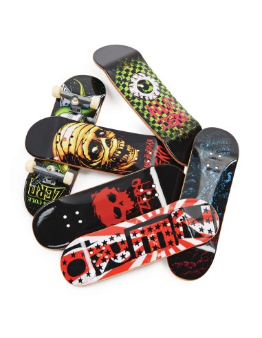 Tech Deck , confezione Premium da 6 Mini Skate, Assortiti e Originali, 6028845