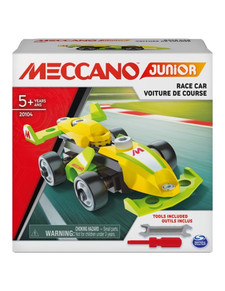 Meccano Junior - Veicoli a Sorpresa, pezzi in plastica per bambini dai 5 anni