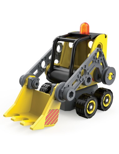 Meccano Junior - Veicoli a Sorpresa, pezzi in plastica per bambini dai 5 anni