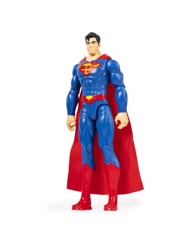 DC Comics | SUPERMAN | Personaggio Superman 30 cm | Personaggio 30 cm con decorazioni originali, mantello e 11 punti di