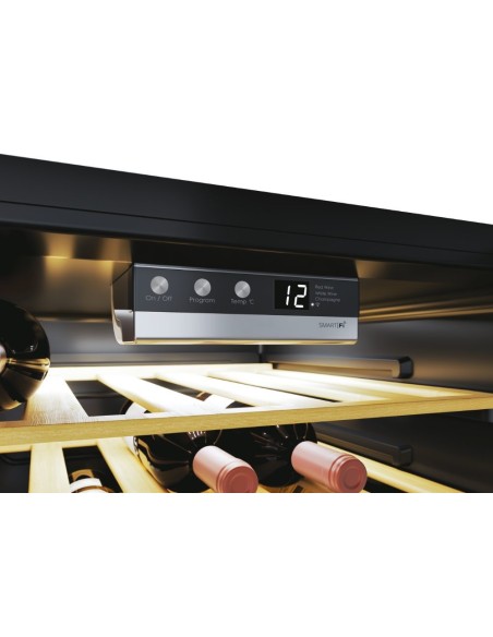 Candy DiVino CWC 200 EELW N Libera installazione Nero 81 bottiglia bottiglie