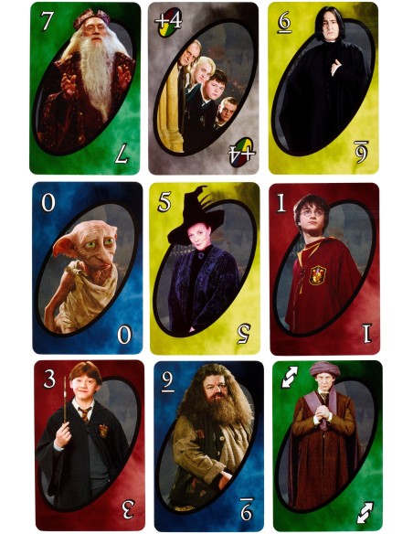 Games UNO Harry Potter Carta da gioco Sostituzione