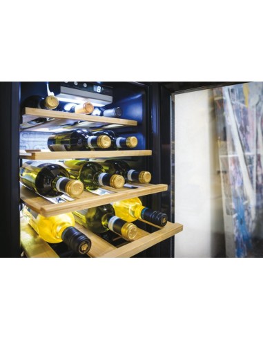 Candy DiVino CWCEL 210 Cantinetta vino con compressore Libera installazione Nero 21 bottiglia bottiglie