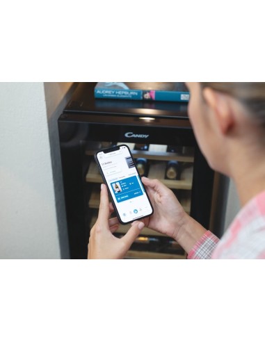 Candy DiVino CWCEL 210 Cantinetta vino con compressore Libera installazione Nero 21 bottiglia bottiglie