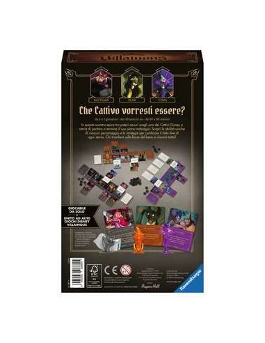 Ravensburger 26889 gioco da tavolo Disney Villainous Espansione del gioco da tavolo