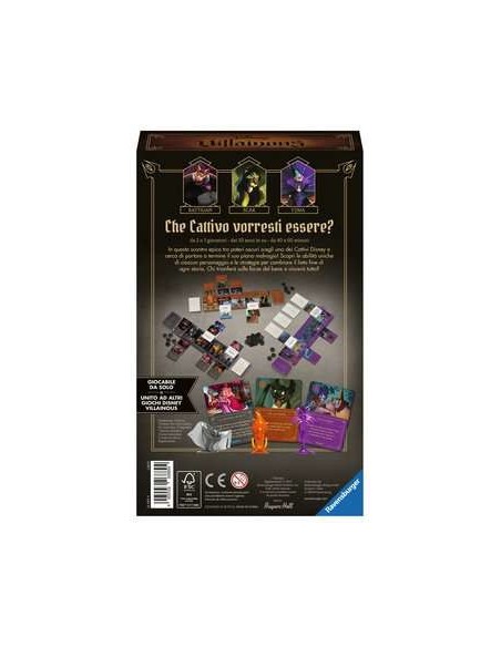 Ravensburger 26889 gioco da tavolo Disney Villainous Espansione del gioco da tavolo