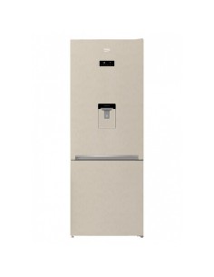 Beko RCNE560E40DBN frigorifero con congelatore Libera installazione 497 L E Sabbia