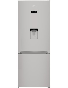 Beko RCNE560E40DSN frigorifero con congelatore Libera installazione 497 L E Argento