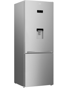Beko RCNE560E40DSN frigorifero con congelatore Libera installazione 497 L E Argento 2