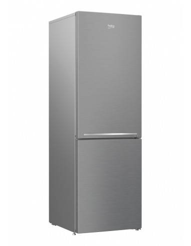 Beko RCNA366I40XBN frigorifero con congelatore Libera installazione E Acciaio inossidabile