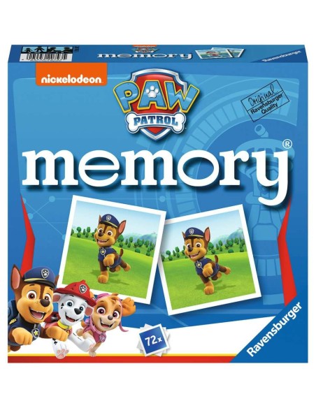 Ravensburger memory Paw Patrol Carta da gioco Abbinamento