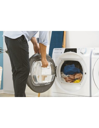 Candy RapidÓ ROE H8A2TCEX-S asciugatrice Libera installazione Caricamento frontale 8 kg A++ Bianco