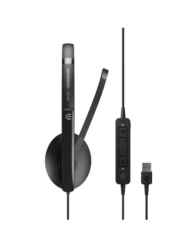EPOS | SENNHEISER ADAPT 160T ANC USB Auricolare Cablato A Padiglione Ufficio USB tipo A Nero